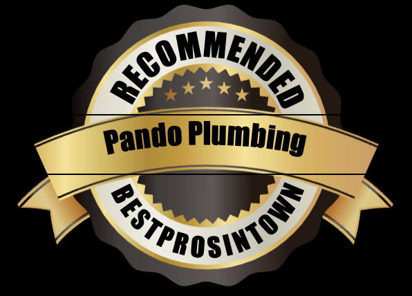 Pando Plumbing Recmmonded Badge